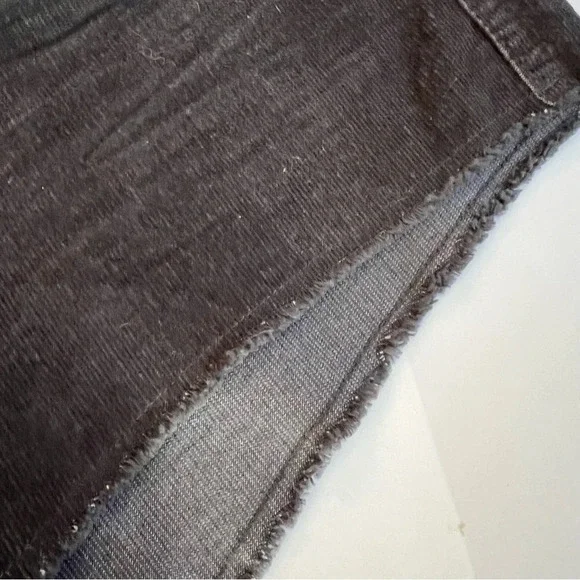 GAP Gray Corduroy Shorts Raw Hem Size 10 - Picture 5 of 13